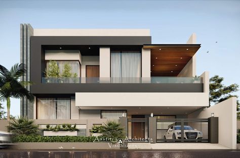 16 simply inspiring contemporary elevation for your next home. - Aastitva Modern Elevation Design, Modern Bungalow Exterior, Modern Elevation, 2 Storey House Design, House Outer Design, Contemporary House Exterior, Small House Design Exterior, Best Modern House Design, Small House Elevation Design