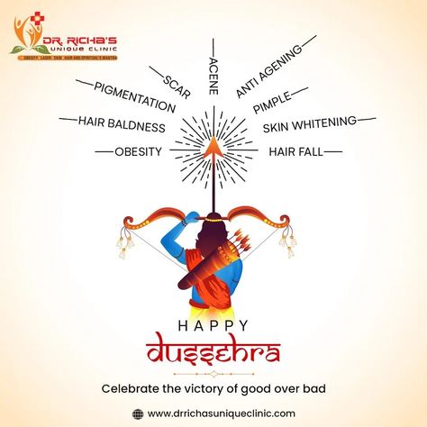 ✨Let the light of wisdom guide your financial journey this Dussehra. May you conquer all obstacles and achieve success. 🌹DR. Richa's Unique Clinic wishes you a #HappyDussehra☘️ . . #drrichasuniqueclinic #drricha #drrichajain #Dussehra #vijayadashmi #dussehra2023 Dussehra Wishes Unique, Dussehra Wishes, Festival Wishes, Bald Hair, Laser Skin, Achieve Success, Beautiful Birds, Fall Hair, The Light