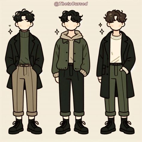 Cottagecore Male Outfits, Cottagecore Male, Black Clover Manga, Mens Fashion Illustration, Clothing Design Sketches, Mens Outfit Inspiration, Cool Outfits For Men, Drawing Clothes, Art Poses