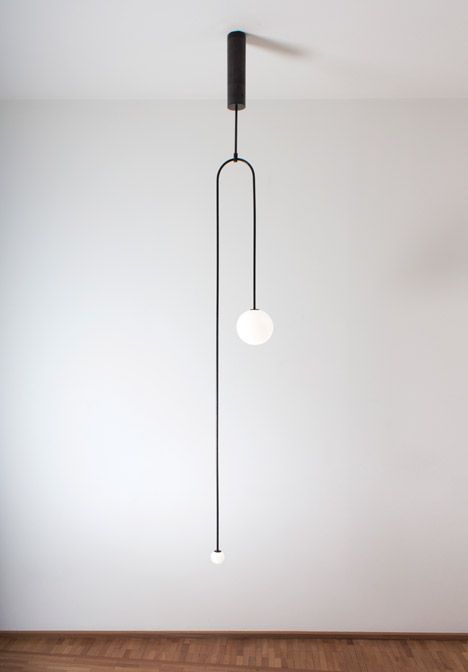 michael Anastasiadis Minimal Lighting Design, Blitz Design, Minimal Light, Architectural Lighting Design, Black Minimal, Mid Century Chandelier, Deco Luminaire, Home Lighting Design, Michael Anastassiades