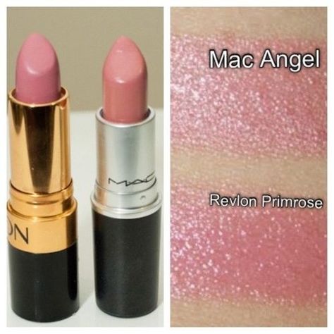 MAC Angel Lipstick Dupes - All In The Blush Mac Angel Lipstick, Mac Angel, Cheap Makeup, Makijaż Smokey Eye, Makeup Guide, Affordable Makeup, Diy Beauty Hacks, Mac Makeup, Mac Lipstick