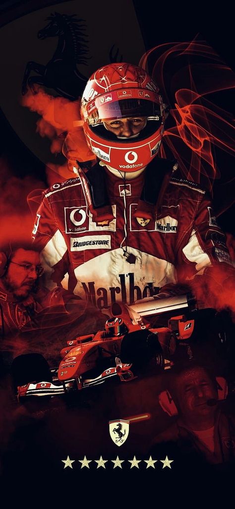 Ferrari Sign, F1 Artwork, Race Car Driving, Schumacher Wallpaper, F1 Art, F1 Wallpaper Hd, Mick Schumacher, Porsche Sports Car, Formula 1 Car Racing