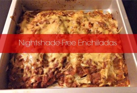 Nightshade Free Enchilada Sauce, Aip Enchiladas Sauce, Nightshade Free Gluten Free Recipes, Nightshade Free Enchiladas, Aip Enchiladas, Night Shade Free Recipes, Aip Tortillas, Nightshade Recipes, Bone Broth Recipes