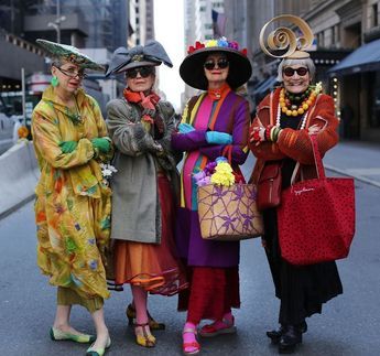 Mode Over 50, Mode Ab 50, Easter Parade, Advanced Style, Ageless Style, Ageless Beauty, Young At Heart, Aging Gracefully, Mode Inspiration