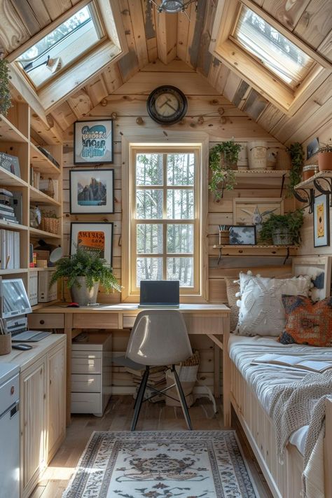 Sheshed Office Ideas, Homeschool Shed, Shed Transformation, She Shed Interior Ideas, She Shed Decorating Ideas, Home Office Cabin, She Shed Interior, Shed Office, Women Right