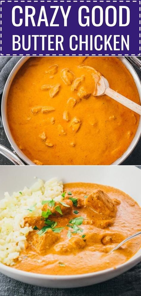 Indian Butter Chicken Recipe, Curry Dinner, Butter Chicken Recipe Indian, Indian Butter Chicken, Butter Chicken Recipe, Brown Sauce, Sauce For Chicken, Homemade Butter, Indian Cooking