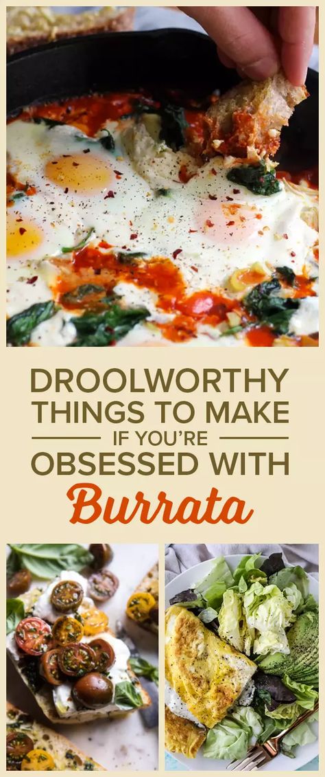 Buratta Recipe, Burrata Recipes, Burrata Pizza, Burrata Recipe, Spring Pasta, Cherry Tomato Sauce, Burrata Salad, Recipes To Try, Things To Make