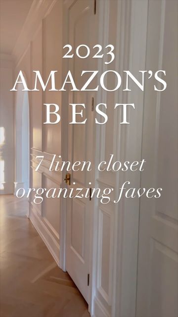 Christina Serrano on Instagram: "2023 is about over, so we are counting down your favorite reels & best sellers from the year! 😘 We organized our linen closet last January, and it worked for us (and many of you!) ALL 👏🏼 YEAR 👏🏼 LONG! 👏🏼 🧺 👉🏽TO SHOP: Comment LINKS and all the links will be immediately sent to you, or head to my Insta bio link, or you can go here: https://amzlink.to/az0nAa5Kidhyu laundry organization linen closet #amazonmusthaves #amazonfinds #bestof2023 #amazonorganization" Organise Linen Closet, Linen Closet Organizer Ideas, Organisation, Bathroom Linen Closet Storage, Linen Cupboard Layout, Open Linen Closet Organization, Linen Closet Door Organization, Linen Closet Small Spaces, Linen Closet With Drawers