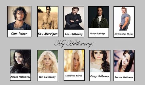 I have recently become acquainted with Lisa Kleypas' Hathaway series and am absolutely IN LOVE with these characters and their stories. I have even begun penning a screenplay in efforts to adapt this series to a show. Here's an idea of how I envision the characters. Fingers crossed that we get a series!!! Hathaways Lisa Kleypas, Lisa Kleypas Books, Lisa Kleypas, Novel Characters, Fingers Crossed, Crossed Fingers, Romance Novels, Book Aesthetic, A Series