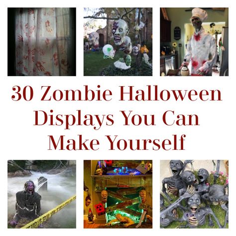 Hello, DIYers! Do you like going “theme” for your Halloween decor? Why not consider creating a fun zombie display in your front yard or home this year?! Your zombie display can be as simple or detailed as you like! Some people choose to make a big display, complete with recreating a cemetery or something that […] The post 30 Zombie Halloween Displays You Can Make Yourself appeared first on DIY Projects by Big DIY Ideas. Zombie Themed Party Decorations, Zombie Halloween Decorations Diy, Zombie Trunk Or Treat Ideas For Cars, Zombie Halloween Party Decorations, Zombie Decorations Diy, Halloween Zombie Decorations, Diy Zombie Decorations, Scary Halloween Yard, Zombie Decor