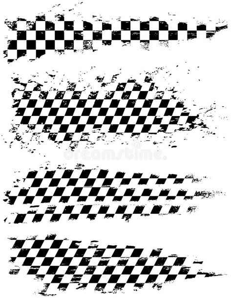 Checkered Flag. Vector set of checkered racing splatters , #Sponsored, #Vector, #Flag, #Checkered, #set, #splatters #ad Chequered Flag, Racing Tattoos, Racing Flag, Flag Tattoo, Projets Cricut, Flag Art, Flag Vector, Checkered Flag, Vintage Racing