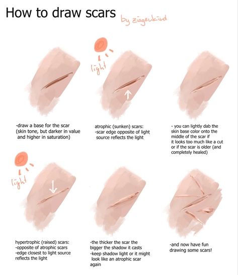 How To Draw Scars, Drawing Blood, Blood Art, Digital Painting Tutorials, Anatomy Art, Art Tutorials Drawing, Digital Art Tutorial, Sketchbook Art Inspiration, Painting Tips