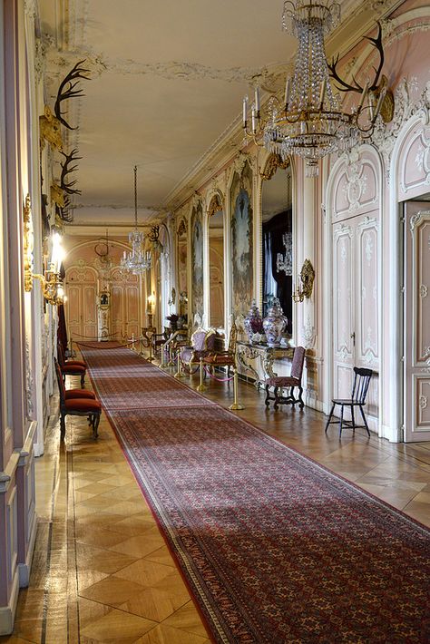 Pszczyna Castle Interior, Poland Old Money House, Castle Interior, Chateaux Interiors, Chateau Hotel, Palace Interior, Castle Aesthetic, Castles Interior, Castle House, Modern Mansion