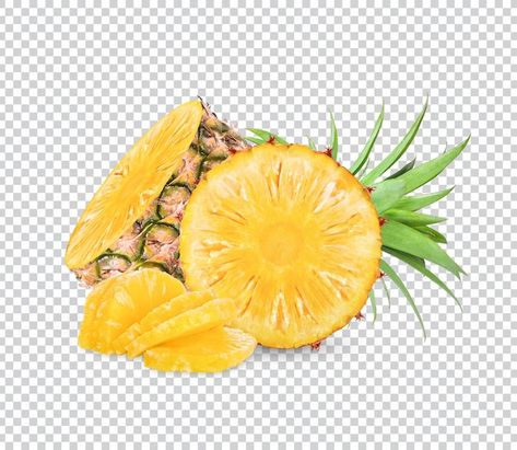 Pineapple with leaves isolated premium p... | Premium Psd #Freepik #psd #pineapple-slice #pineapple #ananas #tropical-fruit Fresh Pineapple, Pineapple Fruit, Psd Template Free, Graphic Resources, Close Up, Pineapple, Fruit