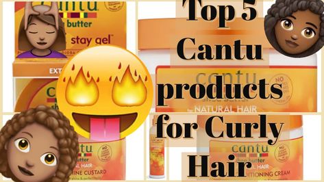 Updated! Top 5 Cantu products for Curly Hair. View for more information Cantu Products, Products For Curly Hair, Hair Dressing, Product Review, Curly Wigs, Curly Hair, Natural Hair Styles, Curly Hair Styles, Wigs