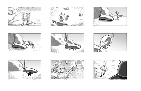 Boards for an animated short film idea Storyboard Shorthand, Camera Movements Storyboard, Dog Storyboard, Pixar Storyboard, Lion King Storyboard, Storyboard Illustration, Short Film, Drawings