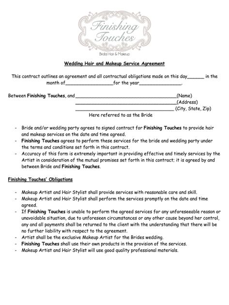 Free Makeup Wedding Contract Templates: A Comprehensive Guide Essential Elements for a Professional Free Makeup Wedding Contract Template A well-crafted free makeup wedding contract template serves as a legal agr... Makeup Contract, Wedding Contract, Post Divorce, Agenda Template, Makeup Services, Makeup Wedding, Notes Template, Contract Template, Custom Templates