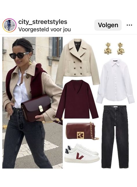 Mom Clothing Style, Capsule Wardrobe Casual, Burgundy Outfit, Casual Stylish, Casual Chic Outfit, Blouse Outfit, Winter Outfits Women, Business Casual Outfits, Stylish Fashion