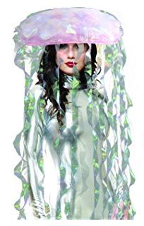 AmazonSmile: Tigerdoe Jellyfish Hat - Sea Party Hat - Jellyfish Costume - Fish Hat - Costume Accessory (Green): Clothing Light Up Jellyfish, Jellyfish Halloween Costume, Jellyfish Hat, Jellyfish Halloween, Jellyfish Costume, Light Up Costumes, Great Halloween Costumes, Costume Works, Halloween Costume Contest