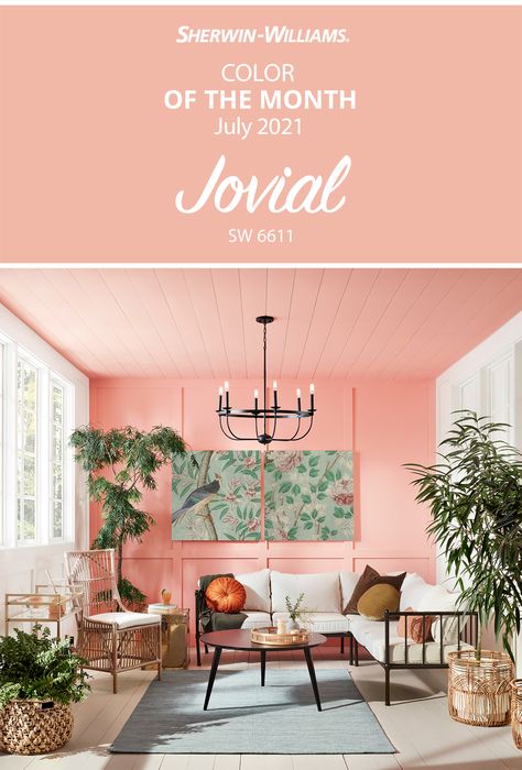 Coral Paint Colors Sherwin Williams, Sherwin Williams Pink Paint Colors, Pink Paint Colors Sherwin Williams, Sherwin Williams Pink, Peach Paint Colors, Paint Colors Sherwin Williams, Boho Paint Colors, Coral Paint Colors, Coral Paint