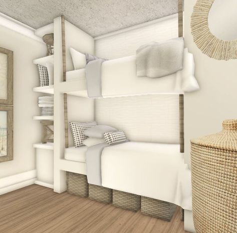 Random Room Ideas Bloxburg, Peachylexii Bloxburg House Layout, Daybed Bloxburg, Guest House Bloxburg, Day Bed Bloxburg, Bloxburg Summer House Interior, Shelf Ideas Bloxburg, 4x3m Bedroom Ideas Bloxburg, Bloxburg Space Filler Ideas