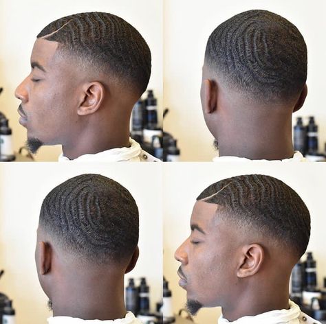 Low Drop Fade Black Men, Drop Fade Black Men, Low Fade With Waves, Bald Drop Fade, Wave Length Fade Black Men, Low Fade Afro, Low Fade Haircut Mens Black, Drop Fade Waves, Low Drop Fade Haircut For Black Men