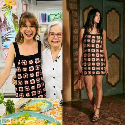 The Good Stuff With Mary Berg: June 2024 Mary’s Crochet Mini Dress Mary Berg, Mini Crochet, 90 Day Fiance, Crochet Mini Dress, Eva Longoria, June 2024, Girl Guides, Crochet Knitting, Black Mini