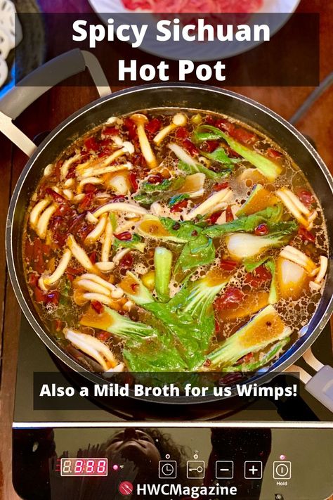 Spicy Hotpot Broth, Korean Hot Pot Broth Recipe, Hot Pot Broth Recipe Easy, Hotpot Recipe Broth, Hot Pot Recipe At Home, Spicy Hot Pot Broth Recipe, Chinese Hotpot Recipe, Hotpot Broth Recipes, Hot Pot Recipe Broth