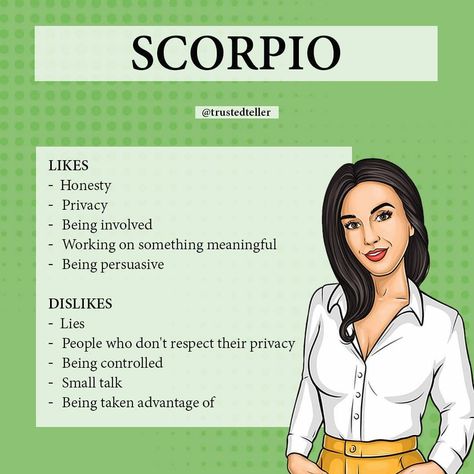 Scorpio- Likes & Dislikes Sun Aquarius, Virgo Sun, Aquarius Moon, Likes And Dislikes, Leo Season, Zodiac Personalities, Aquarius Pisces, Zodiac Posts, Sagittarius Capricorn