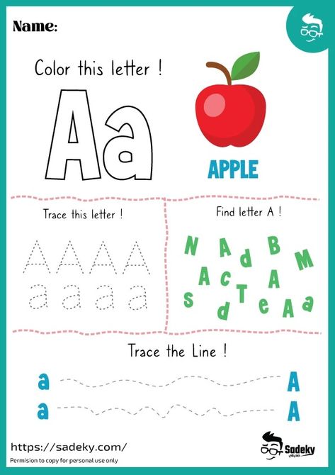 Printable Letter A Worksheets For Preschoolers Abcs Preschool Activities, Letter A Sheets For Preschool, Free Printable Letter A Worksheet, Worksheets For Letter A, Letter A Journal For Preschool, Letters For Preschoolers Free Printable, Pre K Letter A, Letter A Lesson Plans Preschool, Free Letter A Worksheets