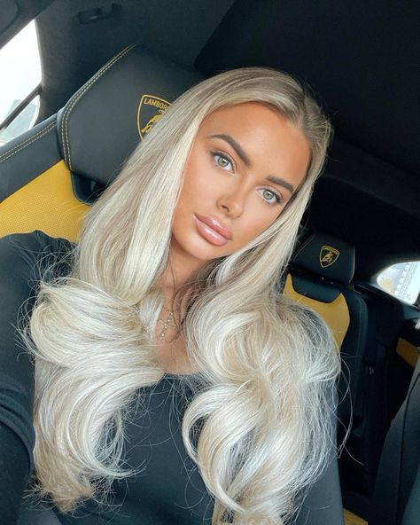 Loose Curls Blonde Hair, Perfect Blonde Hair, Ash Blonde Hair Colour, Icy Blonde Hair, Blonde Hair Extensions, Hair Set, Black Hair Extensions, Beauty Works, Ash Blonde Hair