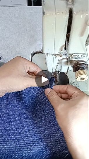 1M views · 8.6K reactions | menjahit stik bagian belakang | menjahit stik celana jeans | By Tips menjahitFacebook Celana Jeans, Sewing Techniques, Sewing Patterns, Couture, Sewing, Christmas, Pattern