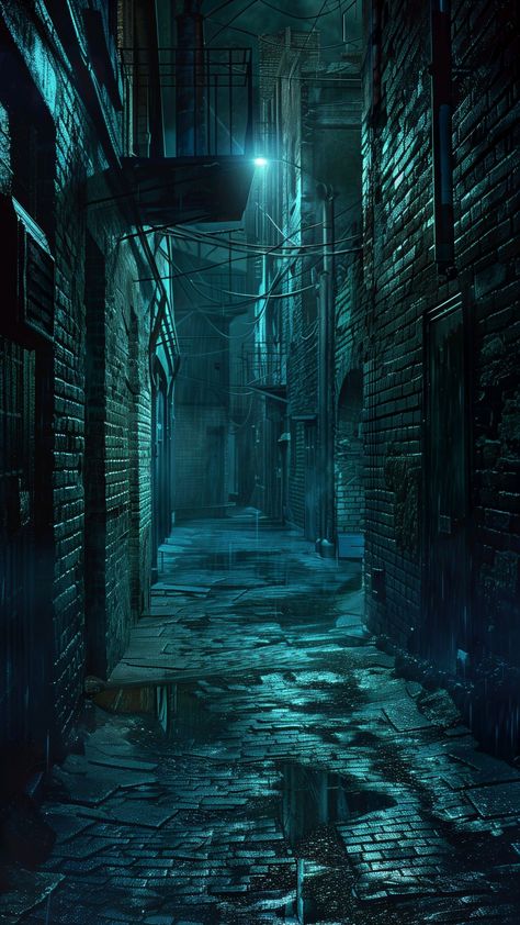 Dark Alleyway Background, Dark Alleyway Aesthetic, Fantasy Alleyway, Creepy Alleyway, Alleyway Background, Ruelle Sombre, Horror City, Dark Alleyway, Seelie Court