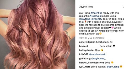 Guy Tang Rose Gold, Kaleidoscope Hair, Light Brown Hair Balayage, Hairdo Ideas, Guy Tang Mydentity, Balayage Hair Tutorial, Pastel Rainbow Hair, Balayage Hair Caramel, Gold Shades