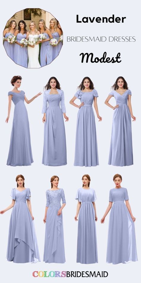 Simple Free Gown Styles, Modest Purple Dress, Bridesmaid Dresses Lavender, Lavender Color Dress, Lavender Gown, Lavender Bridesmaid, Dresses Lavender, Lavender Bridesmaid Dresses, Designer Bridesmaid Dresses