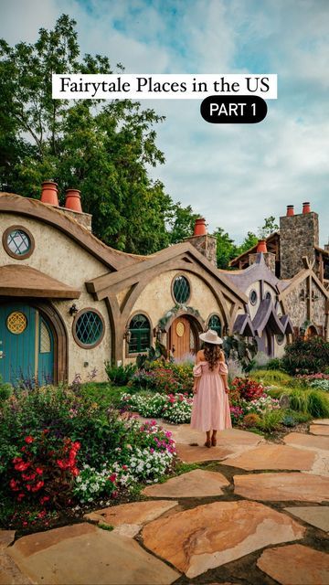 Annie Wanyi Jiang ✈ Travel Creator on Instagram: "Fairytale Places in the US ⬇️⁣ ⁣ Welcome to part 1 of my series on fairytale places in the US ✨⁣ ⁣ There are so many places in the US that look straight out of a fairytale 😍 You will feel like you’re stepping right into a storybook and these places feel so magical!⁣ ⁣ Can you believe you can find the Shire in the US 🧙‍♂️⁣ ⁣ Welcome to Ancient Lore Village! This storybook place is located in Knoxville, Tennessee! These fairytale grounds is a pla Ancient Lore Village, Hobbit Homes, Tennessee Travel, Hobbit House, Knoxville Tennessee, The Shire, Anniversary Trips, Gatlinburg, Magical Places