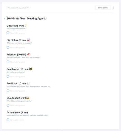 Weekly Team Meeting, Schedule Design Layout, Team Meeting Ideas, Bible Preaching, Team Meeting Agenda, Meeting Notes Template, Employee Feedback, Team Motivation, Team Leadership