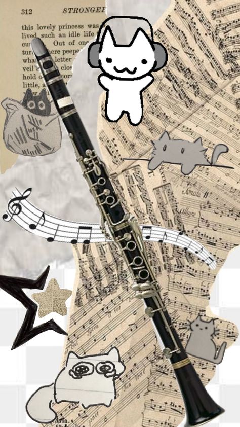 i love and hate clarinet (i play Bb clarinet) #clarinet #wallpaper #bandaesthetic Christmas Flute Decoration, Clarinet Wallpaper Aesthetic, Songs On Clarinet, Pink Clarinet, Aesthetic Clarinet, Clarinet Wallpaper, Instrument Wallpaper, Clarinet Pictures, Clarinet Jokes