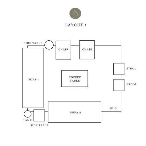 Living Room Layout 2 Couches 2 Chairs, Living Room Layout With Two Couches, 13x18 Living Room Layout, Couch Loveseat 2 Chairs Layout, Cape Cod Living Room Layout, 9x12 Living Room Layout, 3 Sofas In Living Room Layout, Sofa Size Guide For Room, 2 Couch Living Room