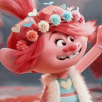 Non Disney Princesses, Poppy Trolls, Branch Trolls, Princess Poppy, Trolls World Tour, Poppy And Branch, Book Crafts Diy, Disney Icons, Trolls Movie