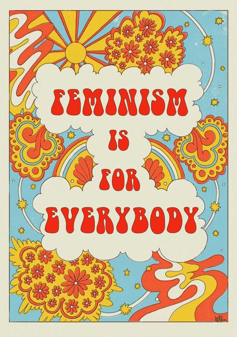 Graphic design print Lizzo Poster Vintage, Feminism Is For Everybody, Activism Graphic Design Poster, Femist Art, Feminism Graphic Design, Feminist Graphic Design, Funny Feminist Art, Activism Graphic Design, Slogan Graphic Design