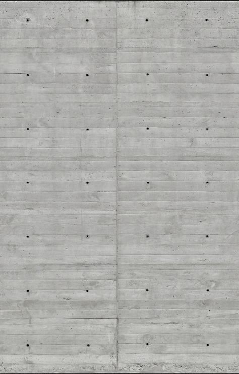 Boardmarked Conrete with Tie Bolts Seamless Texture › Architextures Flooring Texture, Concrete Wallpaper, Architectural Materials, Concrete Facade, Floor Texture, Concrete Texture, Exposed Concrete, Texture Mapping, Photoshop Textures