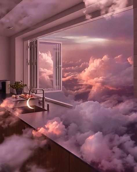 Dreamscape Architecture, Aesthetic Space, Aesthetic Pastel Wallpaper, Aesthetic Images, Purple Aesthetic, Nature Aesthetic, Sky Aesthetic, Pastel Aesthetic, Fantasy Landscape