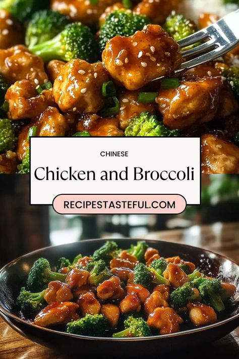 Chinese Chicken and Broccoli – A quick, healthy stir-fry packed with tender chicken, crisp broccoli, and a savory soy-ginger sauce. This easy recipe is perfect for weeknight dinners and is full of flavor without the takeout! Serve over rice for a satisfying, nutritious meal the whole family will love. Chicken And Broccoli Chinese, Chinese Chicken And Broccoli, Broccoli Fried Rice, Chicken And Broccoli Stir Fry, Asian Broccoli, Soy Ginger Sauce, Chicken Broccoli Stir Fry, Soy Sauce Chicken, Healthy Stir Fry