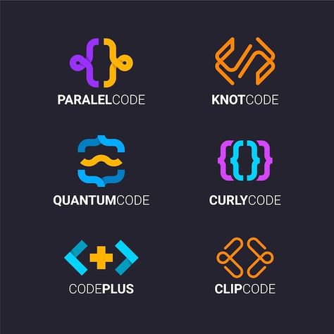 Coding Logo Design Inspiration, Coding Logo Design, Web Developer Logo, Developer Logo Design, Hackathon Logo, Programming Logo, It Logo Design, Coding Design, Coding Logo