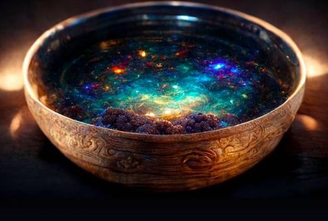 Gaia: It’s Tough Out There Cosmic Space, Tibetan Bowls, Channeled Message, It Gets Better, Space Art, Serving Bowls, Healing, Bowl