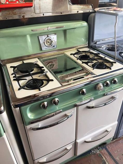 Vintage appliances (pre-1980) | Facebook Vintage Kitchen Appliances The Home Depot, Vintage Home Appliances, Vintage Appliances Kitchen, Vintage Inspired Appliances, Vintage Refrigerator 1950s, 1940 Kitchen, 70s Living Room Decor, 1950 Kitchen, 1950s Stove Vintage Appliances