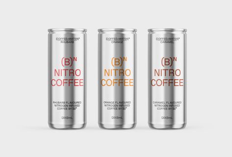 Nitro Coffee – Visual Journal Energy Drink Can Design, Drink Can Design, Drinks Packaging, Nitro Coffee, Infused Coffee, Drinks Packaging Design, Orange Caramel, Beauty Marketing, Caramel Flavoring