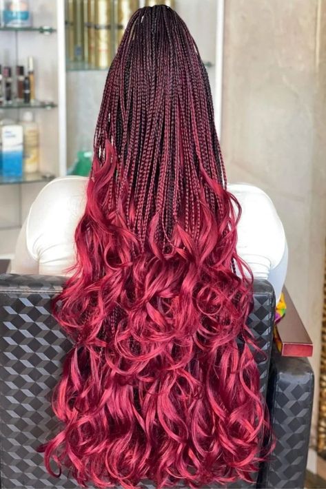 Cornrow Hairstyle, French Curls, Short Box Braids Hairstyles, French Curl, Short Box Braids, Big Box Braids Hairstyles, Goddess Braids Hairstyles, Long Hairstyle, Braided Cornrow Hairstyles