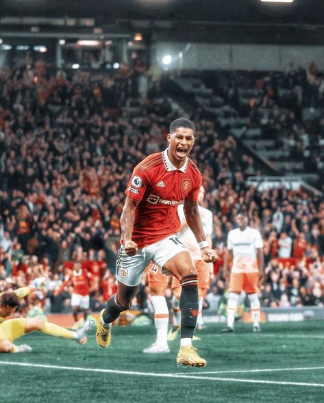 Rashford Aesthetic, Amad Diallo, Football Wallpapers, Marcus Rashford, Man Utd, Football Wallpaper, Man United, Manchester United, Manchester